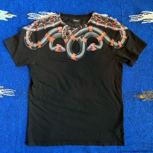 Marcelo Burlon Black Printed T-Shirt